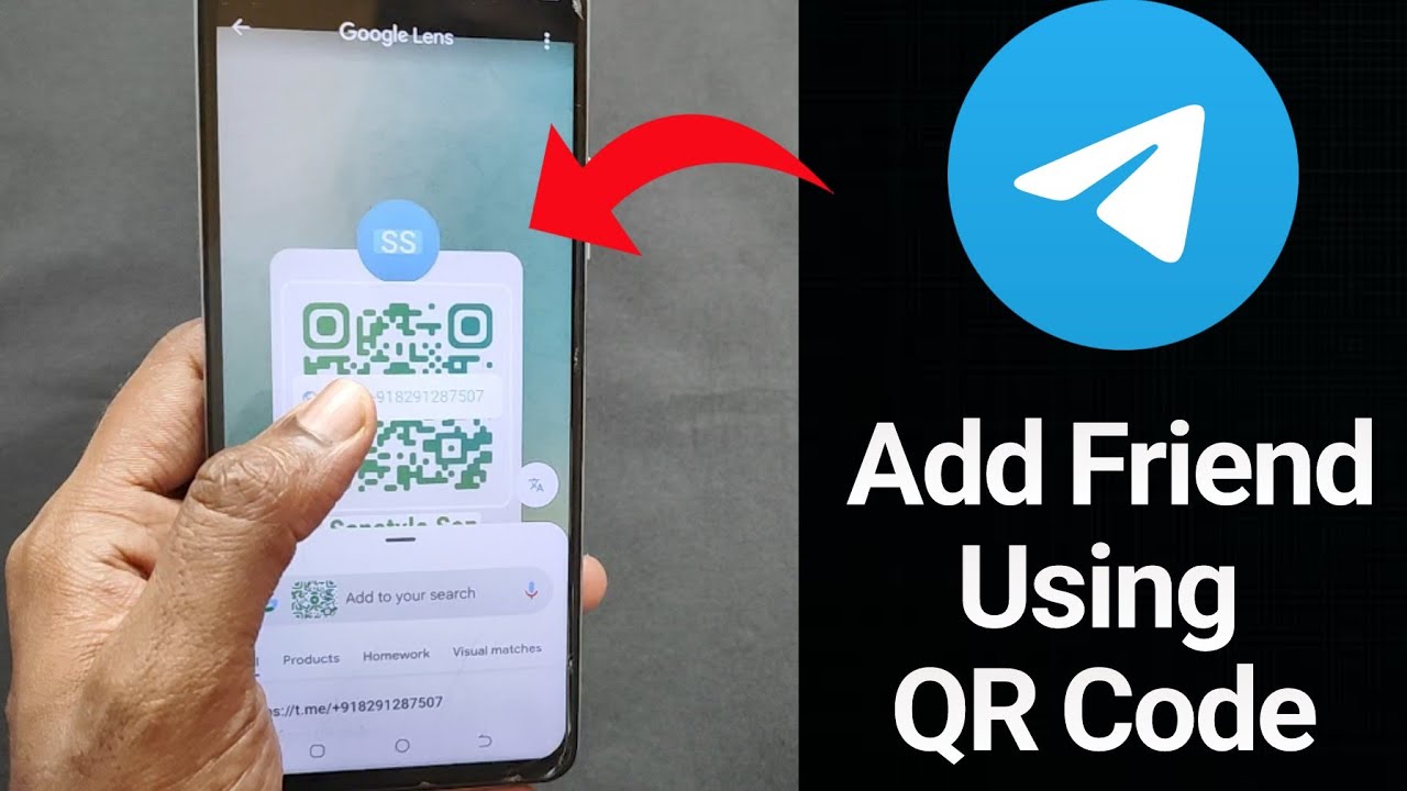 How To Scan QR Code To Add Friend in Telegram || How To Scan Telegram QR Code To Add Contact