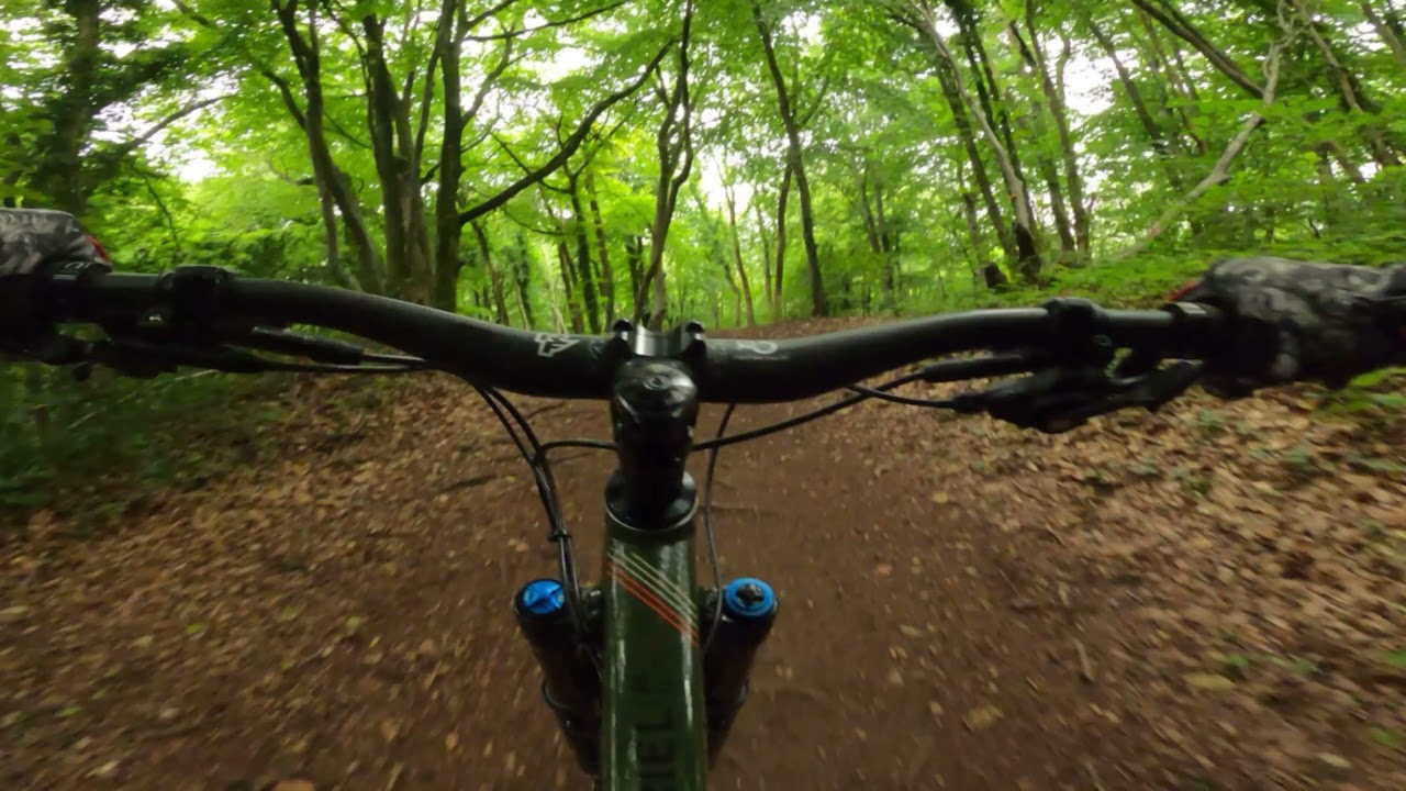randwick - standish woods Gloucestershire off piste mountain bike