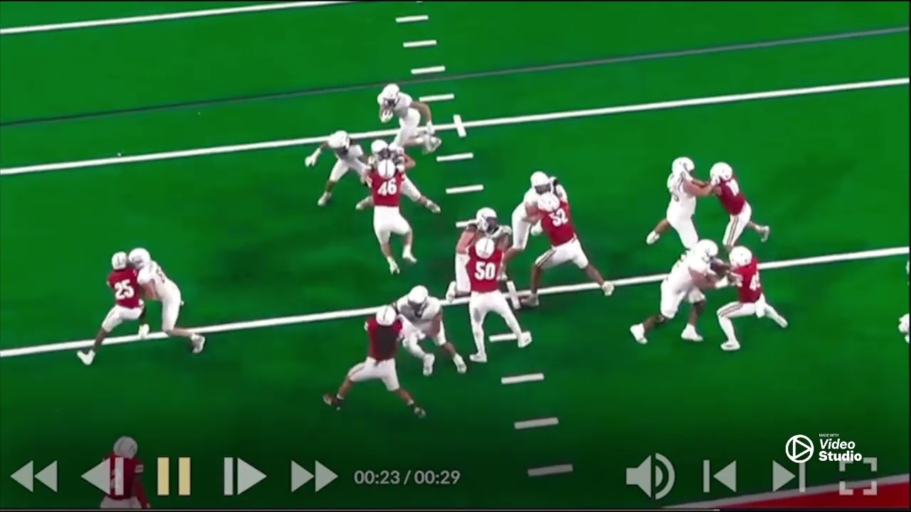Charles Garrison Northern Colorado NFL Blocking Tape