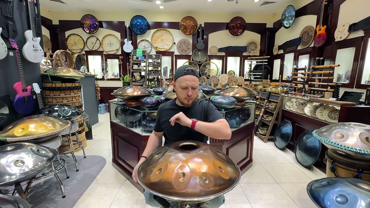 Handpan Y Gallery (Torsepan) - D Kurd 21 notes, Stainless Steel, #handpan #music #ethnic #drum