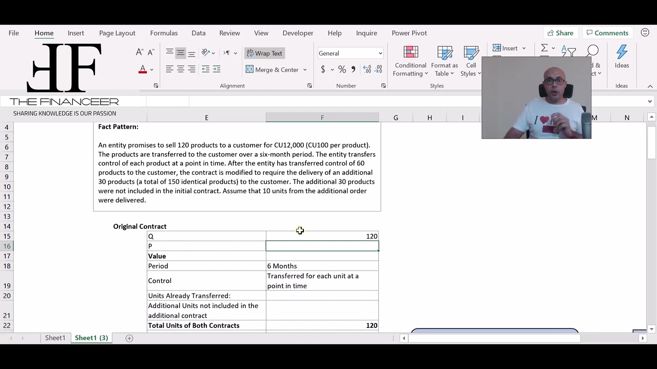 IFRS 15 Contract Modification | Case Study Fact Pattern
