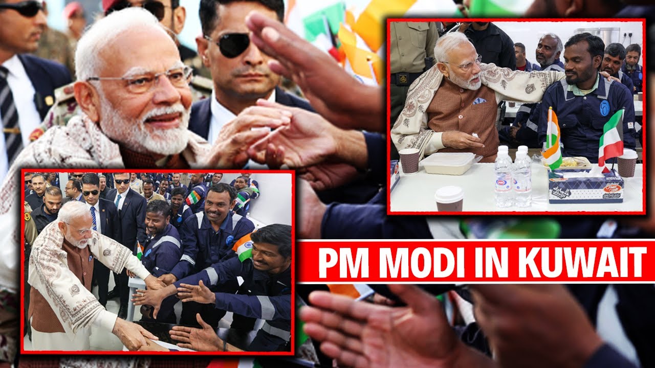 India Kuwait Relations | PM Modi In Kuwait | PM Modi&rsquo;s Candid Moments With Indian Workers In Kuwait