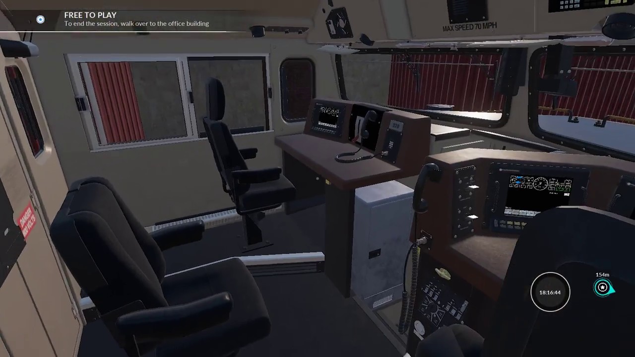 Startup and Shutdown sequence of AC4400CW lcomotive | Train Sim World
