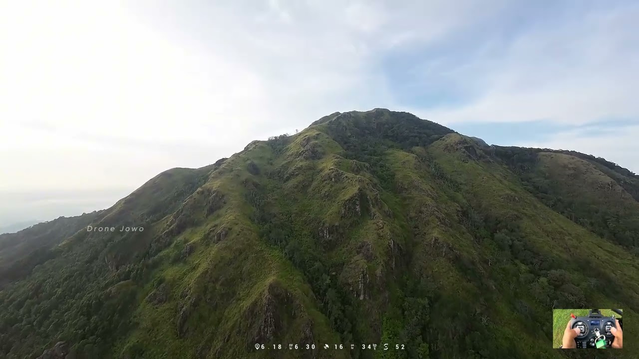 Puncak Gunung UNGARAN melewati Desa TERPENCIL PROMASAN