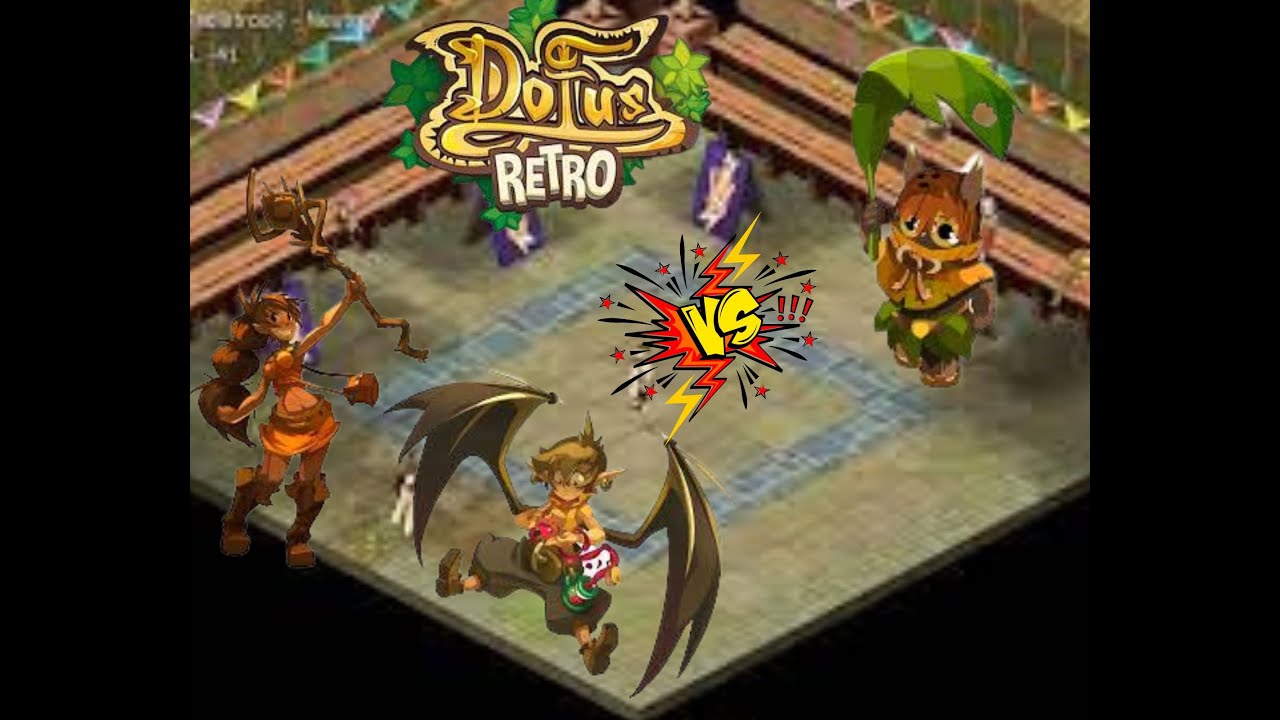Gladiatrool Le kimbo en compo feca/eni. Dofus retro