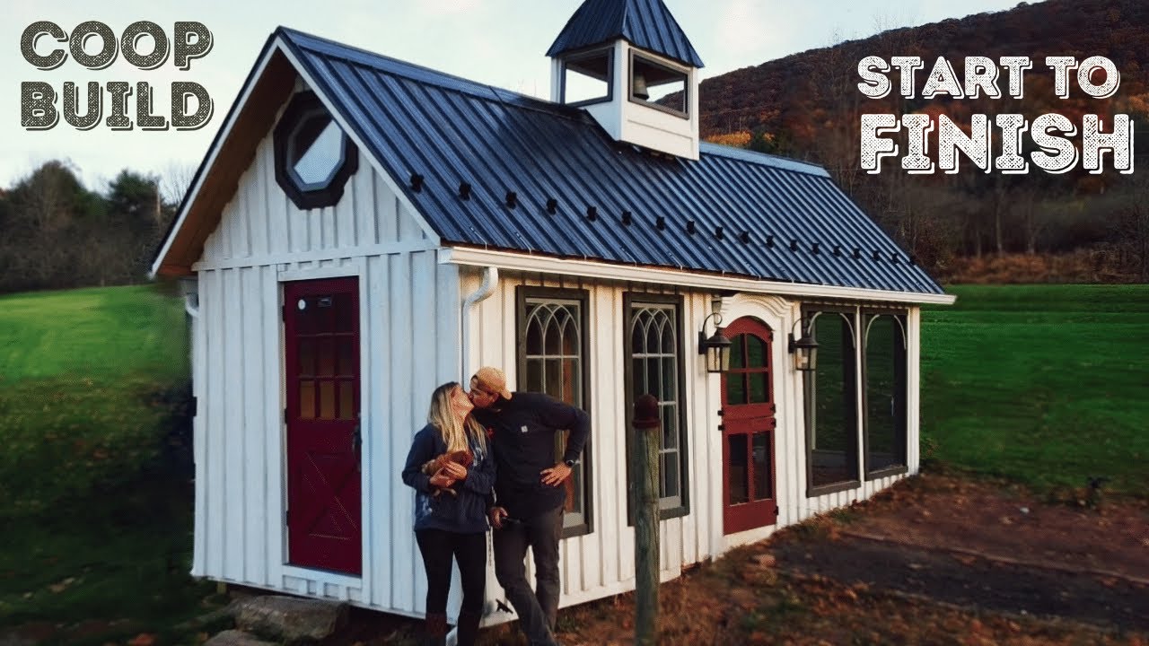 Chicken Coop Build and tour | Start to finish