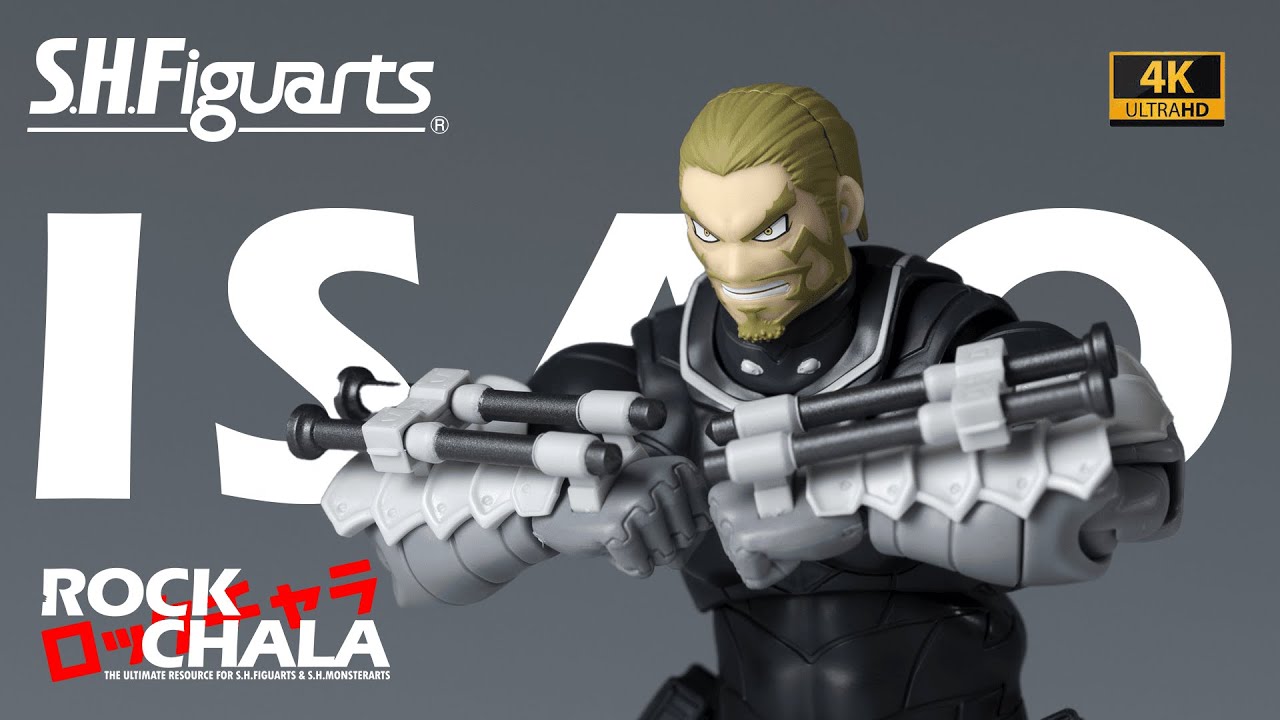 [Rockchala] S.H Figuarts Kaiju No. 8 Исао Синомия Обзор фигурки Kaiju No. 8 Figuarts