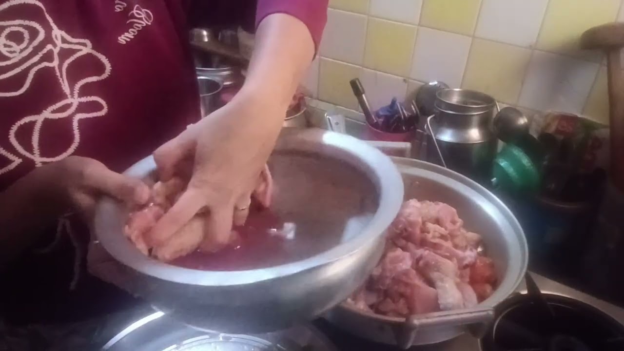 Simple home style chicken curry 