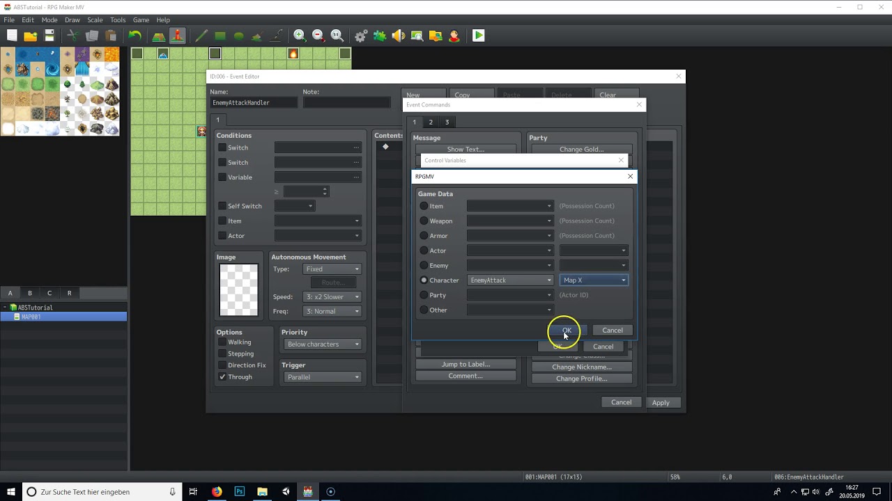 4/5 | Action-Battle-System with Shooting and Enemy Special Attacks | RPG-Maker MV