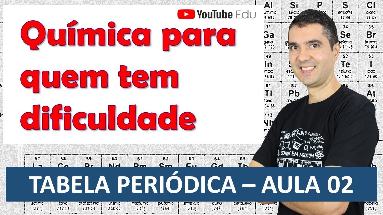 TABELA PERIÓDICA - AULA 02