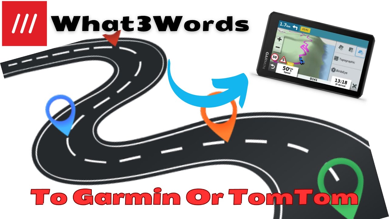 What3Words To Garmin Or TomTom