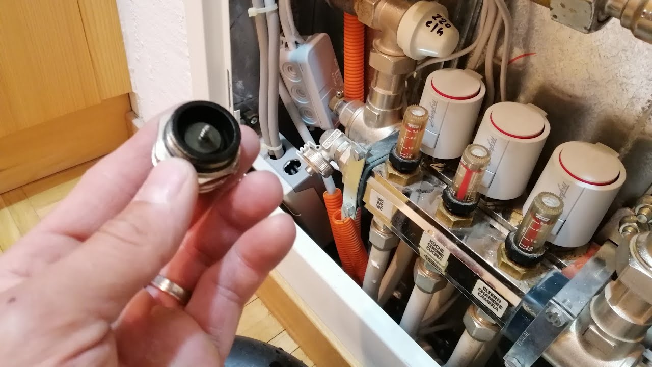 Bodenheizung zu warm/Ventile schliessen nicht