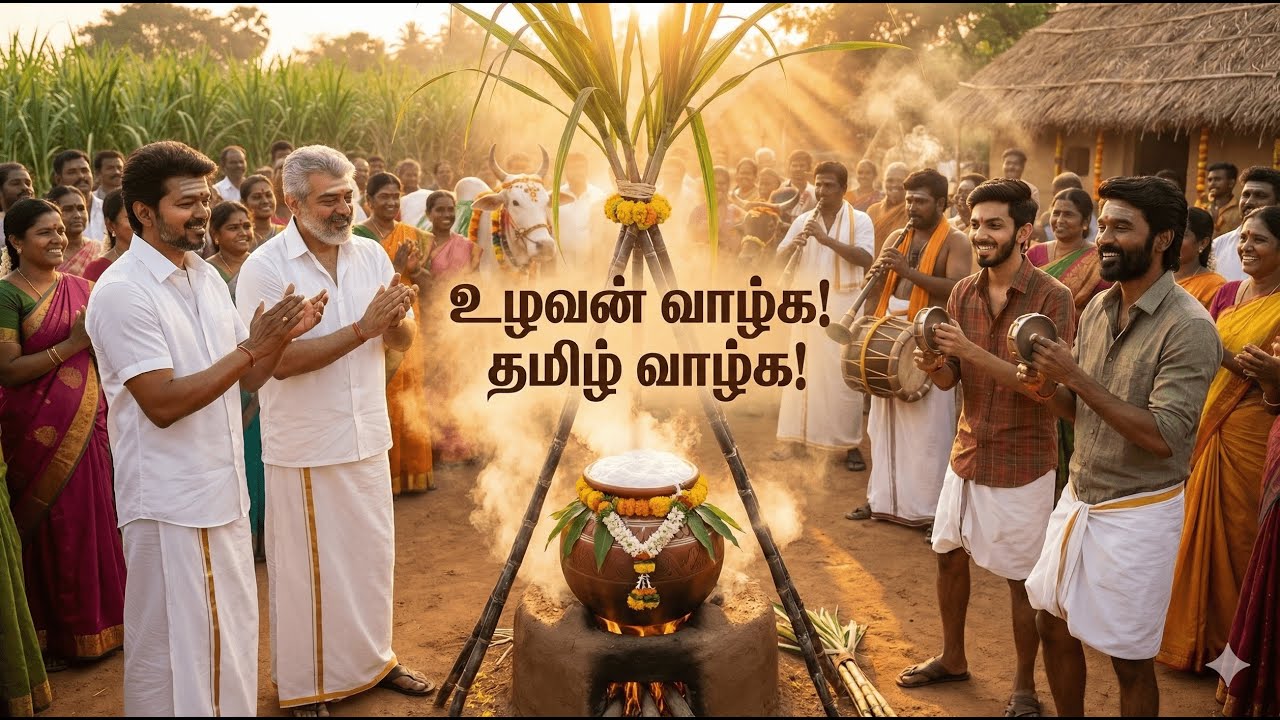 உழவன் வாழ்க! தமிழ் வாழ்க! | Pongal Special 2026 | Tamil Festival Song | MV BOYS