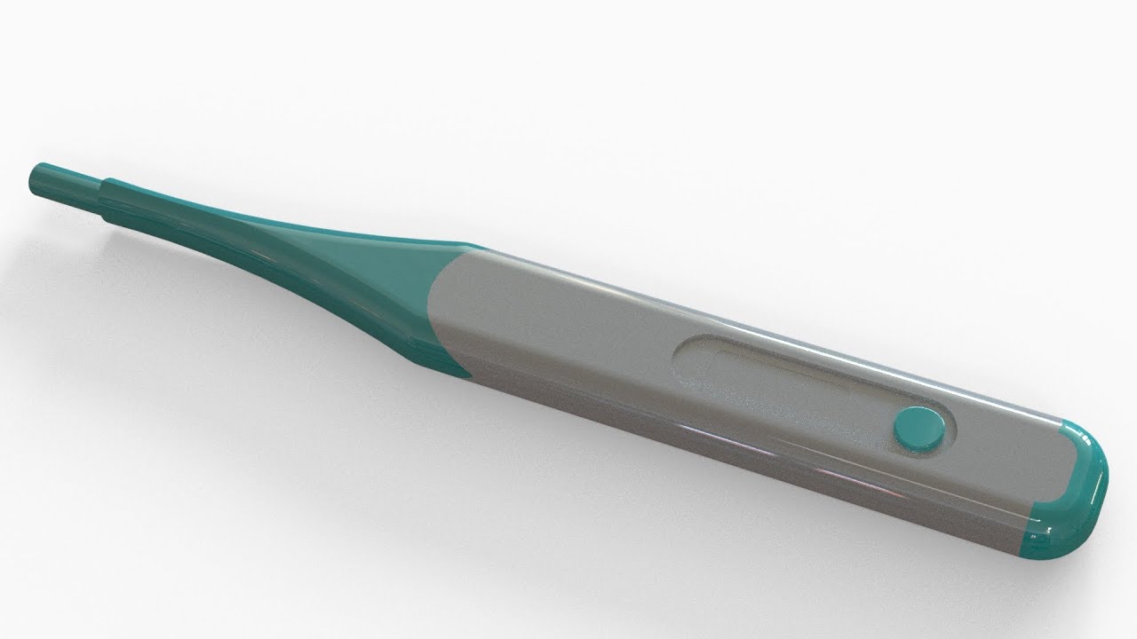 「DESIGN 200」 How to model THERMOMETER by Solidworks