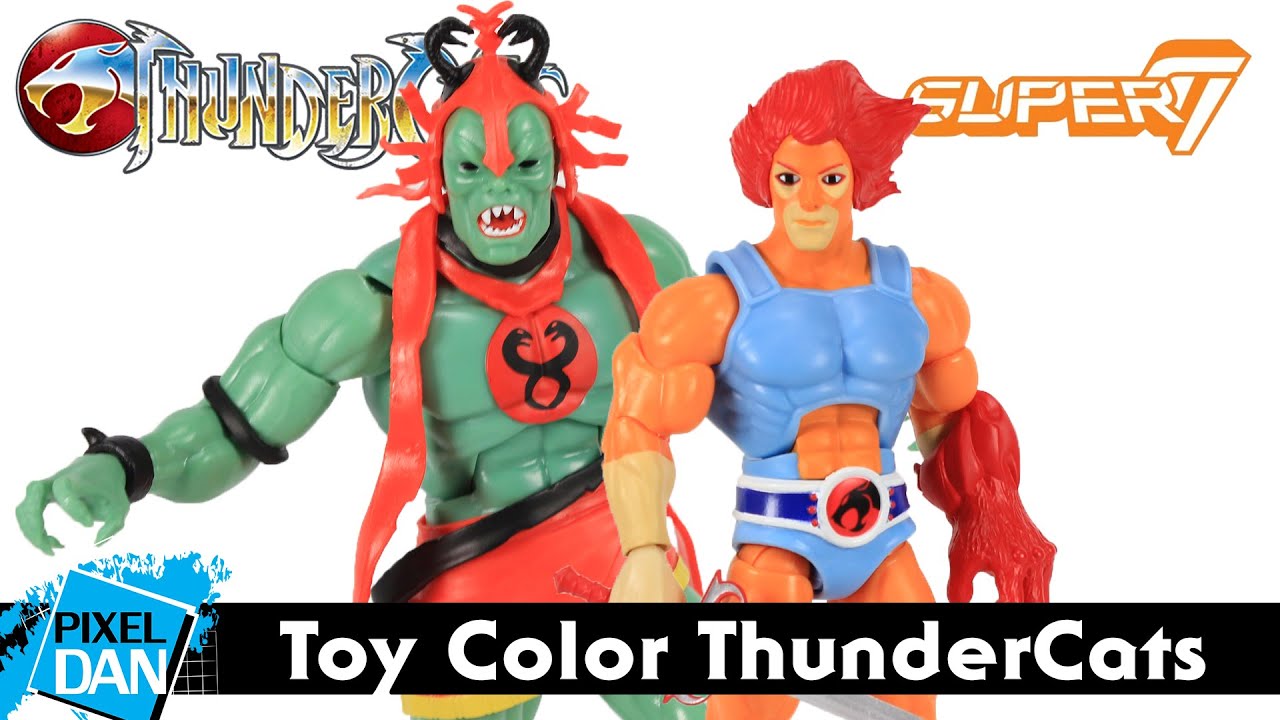 TOY COLORS LION-O & MUMM-RA | ThunderCats Ultimates Super7 Figure Review