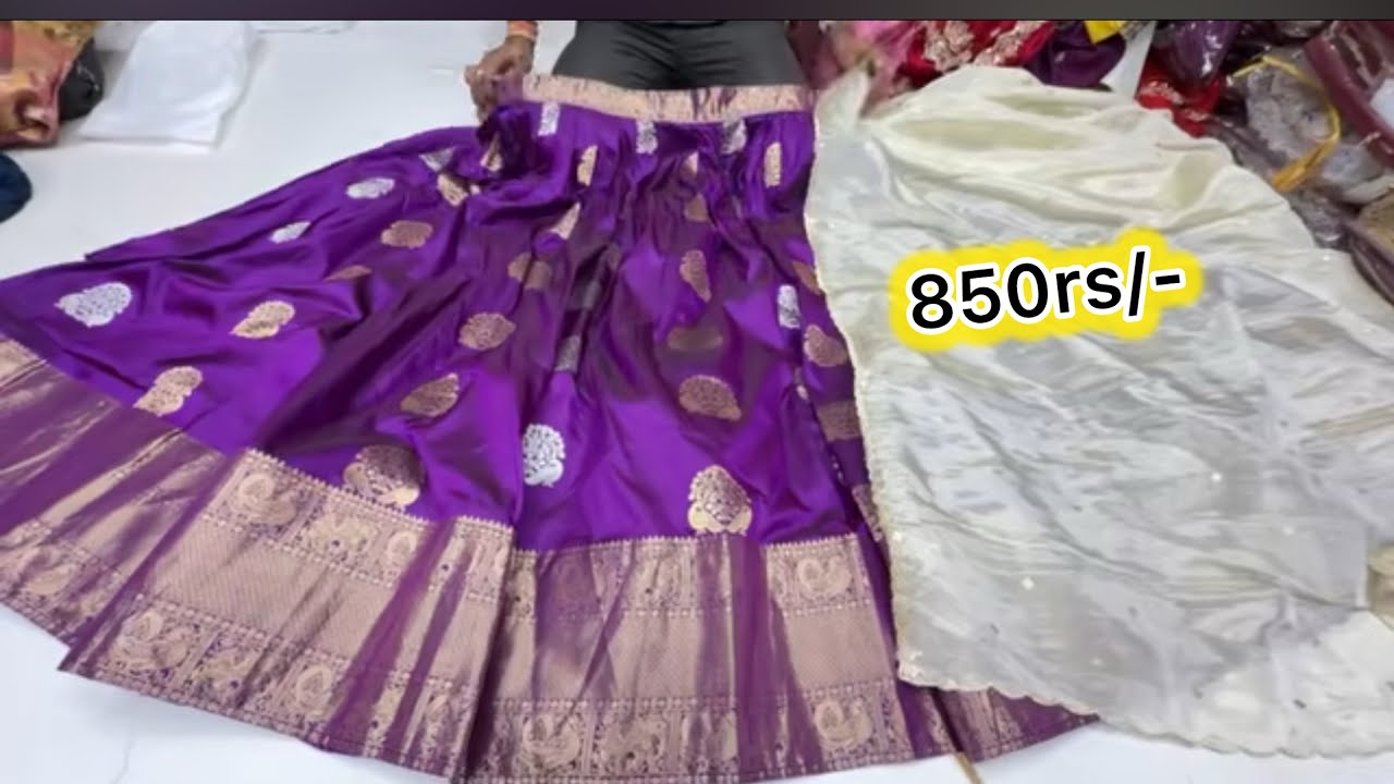 chickpet wholesale festival offer lehenga collection @849rs | single piece courier available