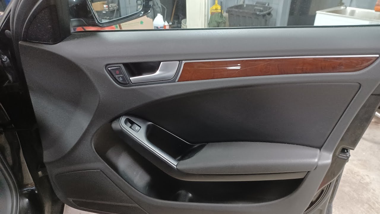 2009 AUDI A4 DOOR PANEL REMOVAL