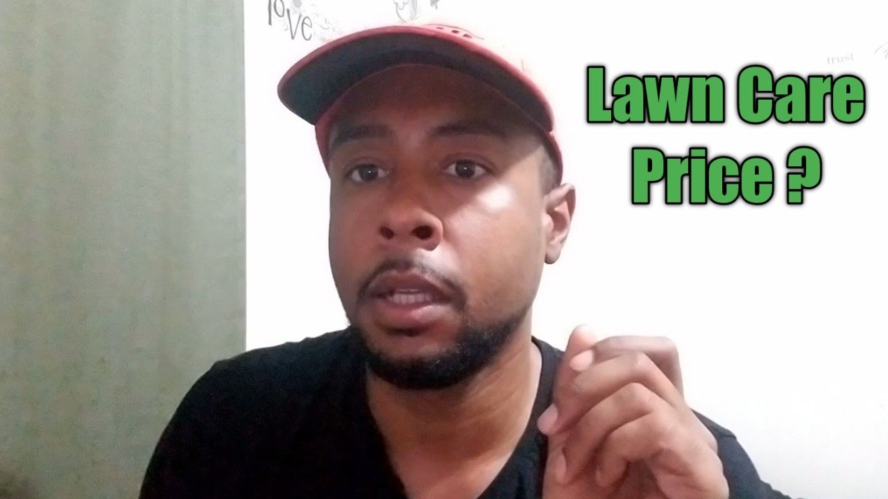 How much should I charge for lawn care