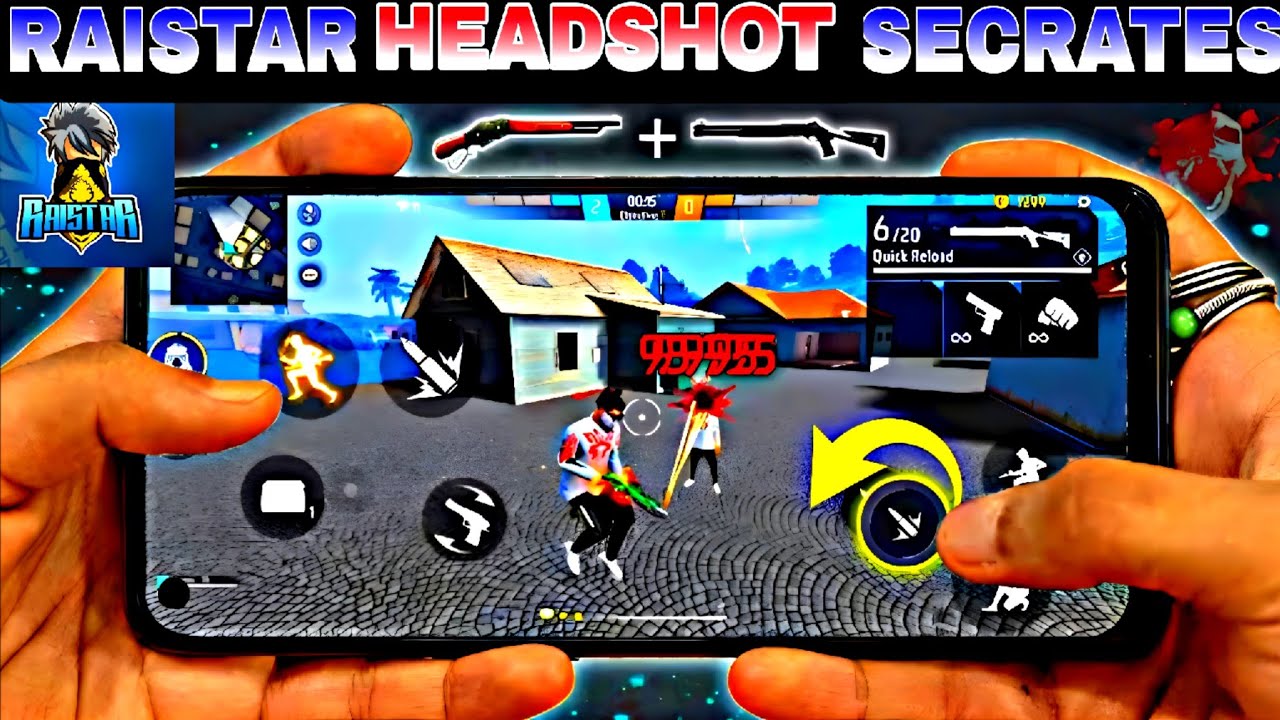 @RaiStar Headshot Secrets😱 [ Headshot + Movement ] 🔥| Raistar Movement | Headshot settings