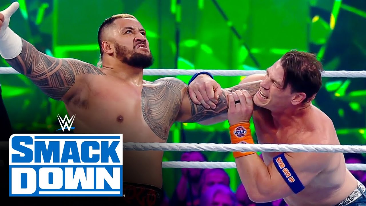 ЛУЧШЕЕ В 2023 ГОДУ — Джон Сина против Соло Сикоа: жемчужина WWE Crown Jewel
