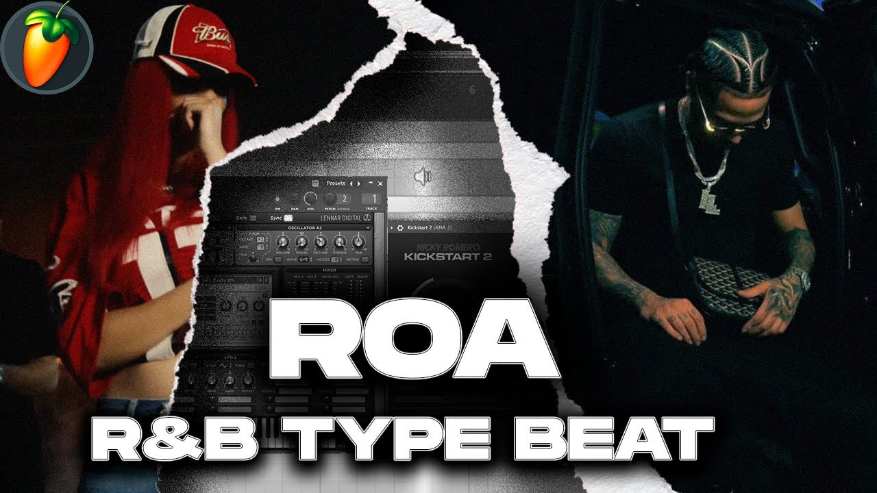 🐺🐺 | GUIA DEFINITIVA Y RAPIDA para BEATS TIPO ROA y R&B | Haciendo BEATS para PLACEMENTS #6 | 🎹🏆