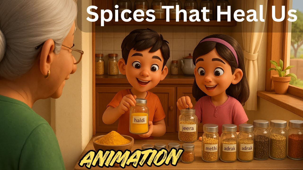 Spices That Heal Us | Class 6 English Poorvi | Animation Story | CBSE Unit 3 Nurturing Nature