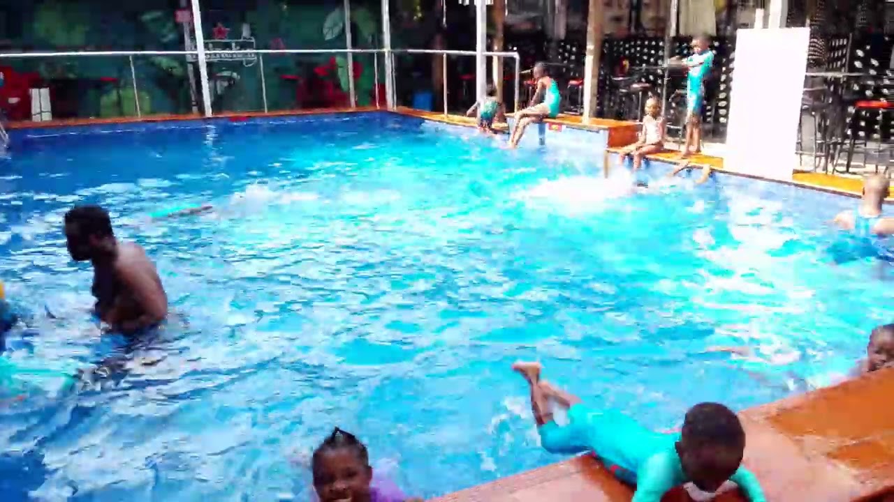 Special swimming technique for children with special need