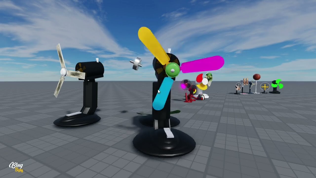 Wobbly Fan Hack : Basket Ball Propeller, Sandals Propeller And Wood Propeller