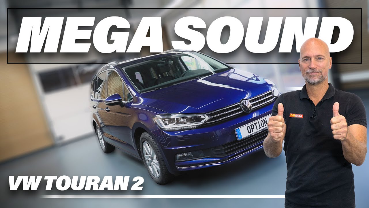 VW Touran 2 Soundsystem selbst nachrüsten – DSP Verstärker, Subwoofer & Lautsprecher | Plug & Play