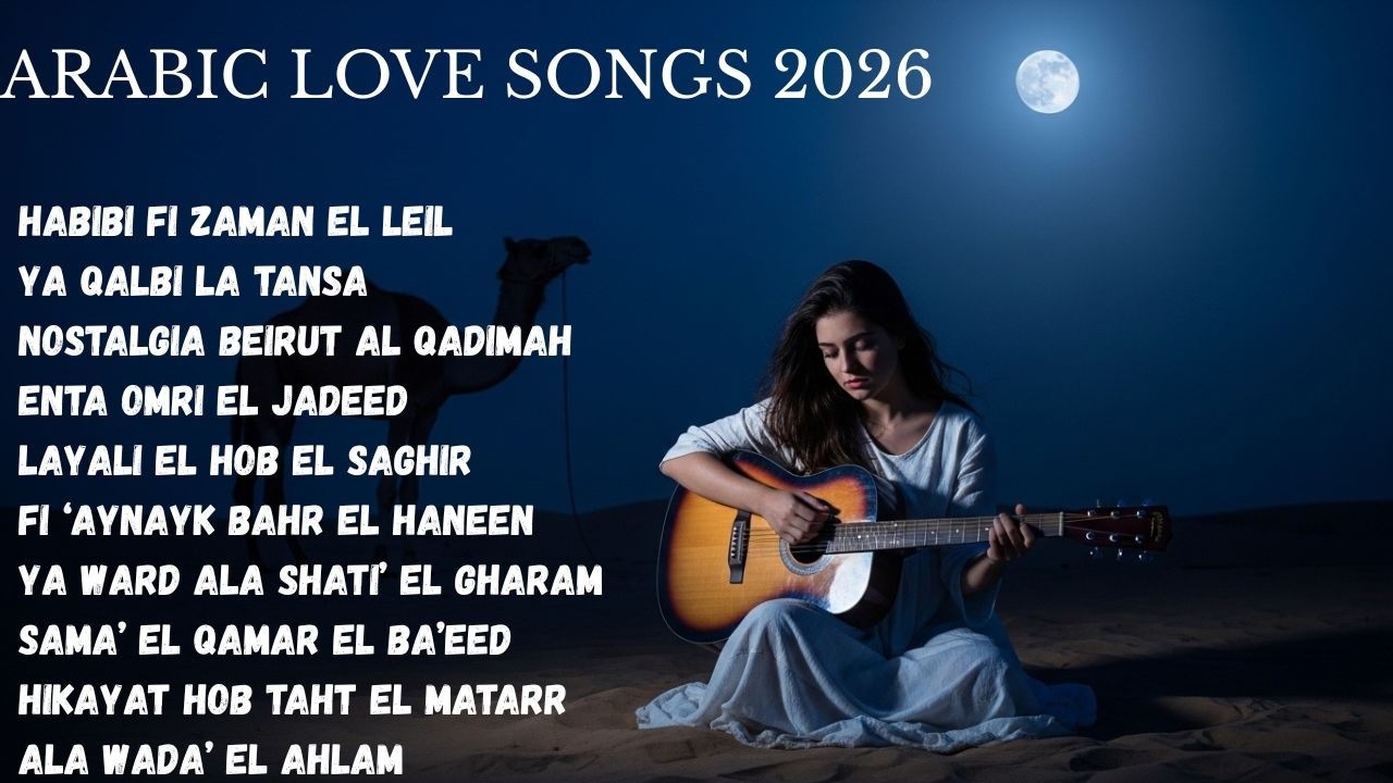 Bikin Baper! Arabic Love Songs 2026 di Gurun Bulan Purnama 🌙 Playlist Romantis Bikin Hati Tenang