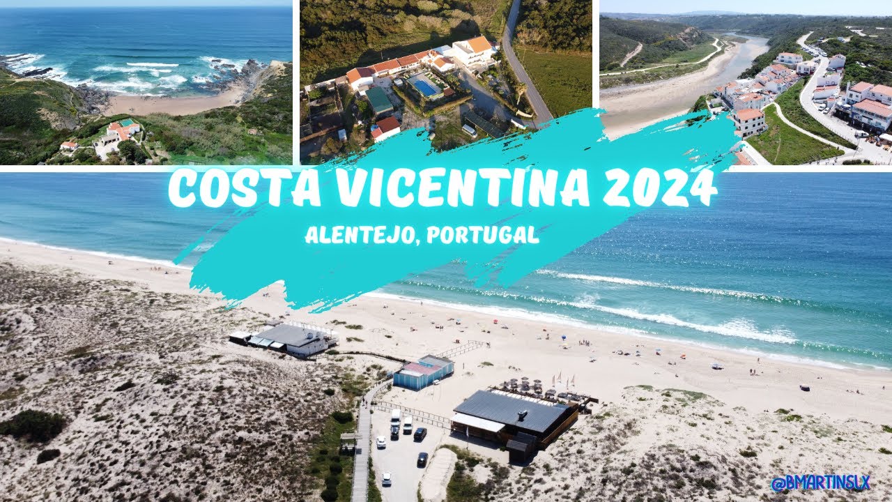 As Melhores Praias da Costa Vicentina em 2024 – Vista de Drone