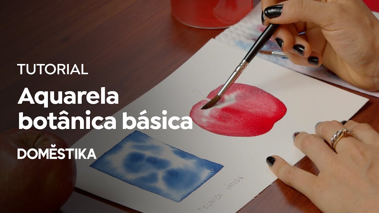 TUTORIAL ACUARELA: cómo pintar una hoja paso a paso - Luli Reis | Domestika