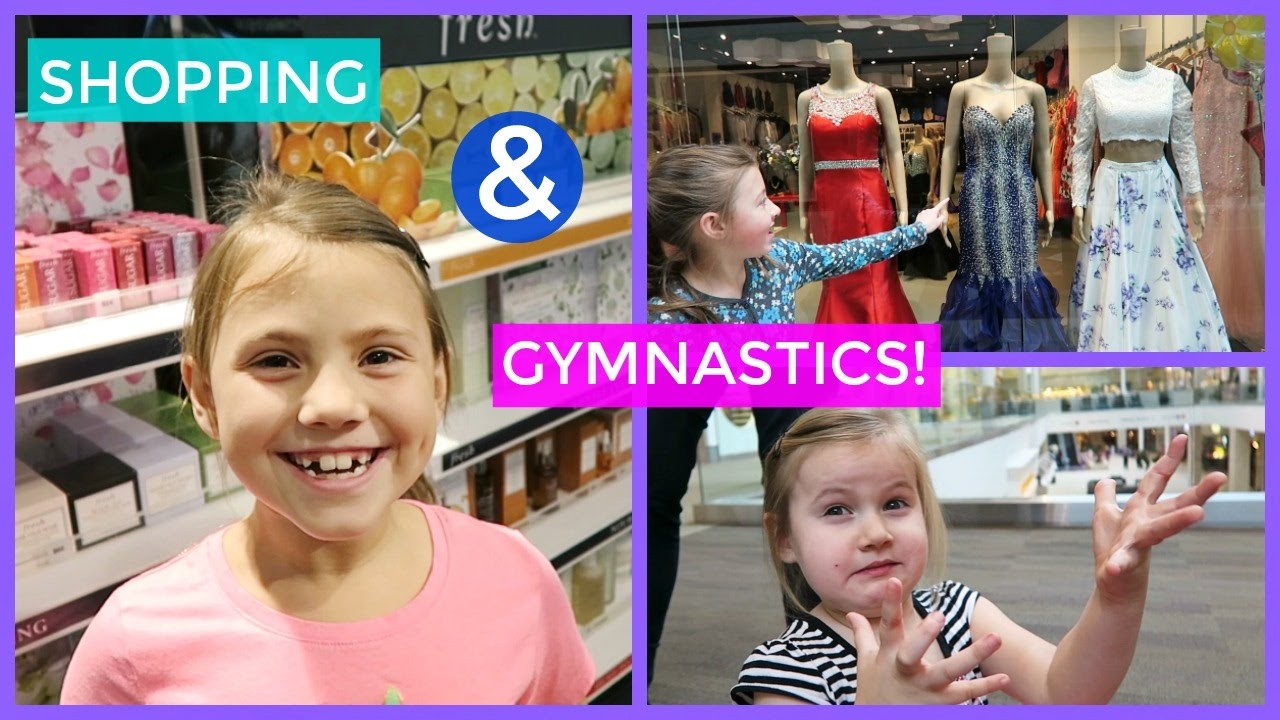 NO SCHOOL TODAY! | FUN SHOPPING & GYMNASTICS FAMILY VLOG