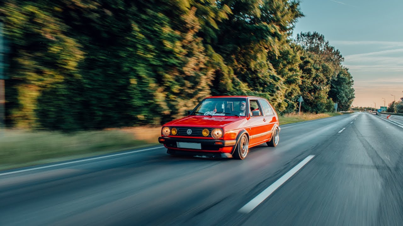 Volkswagen Golf MK2 | Sunset Vibes