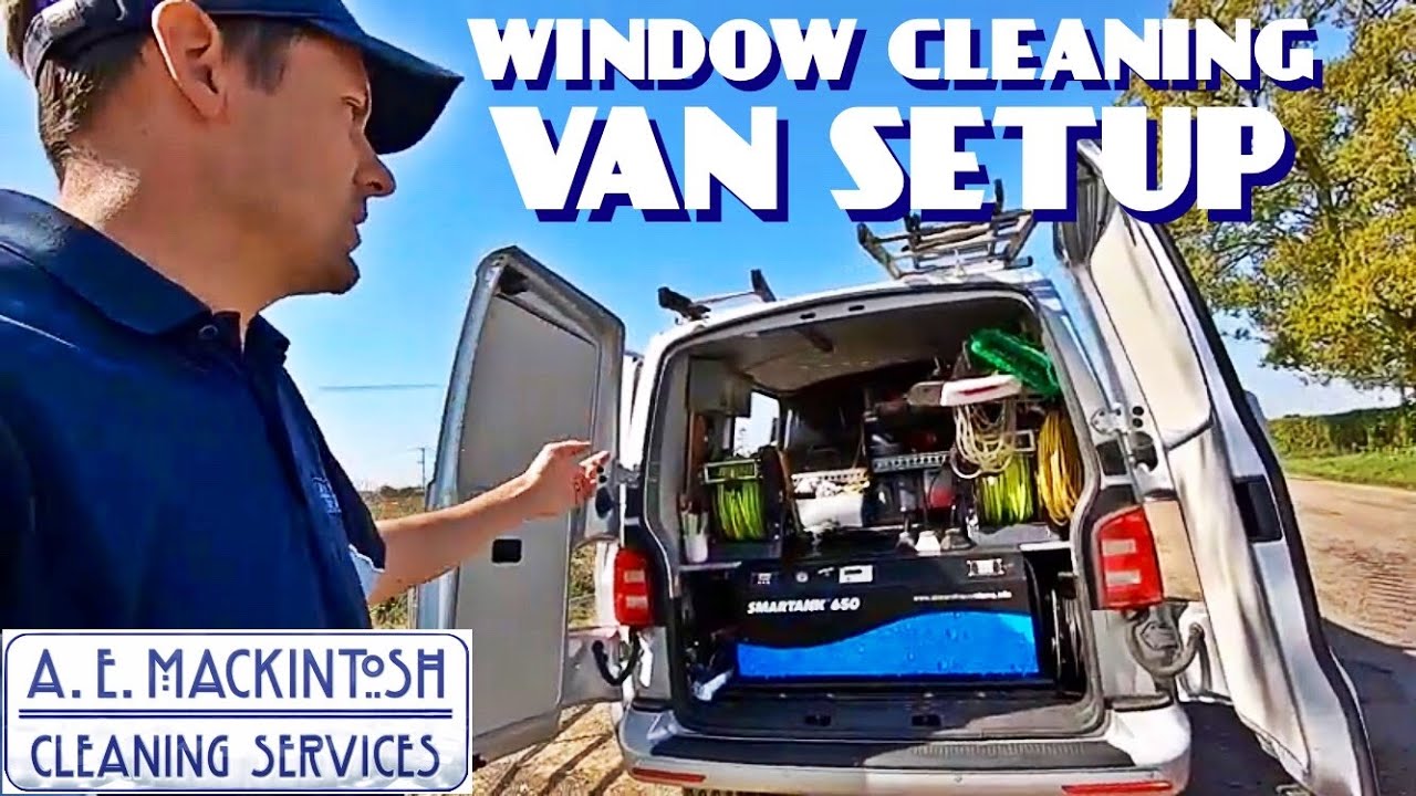 My Window Cleaning Van Setup - VW Transporter