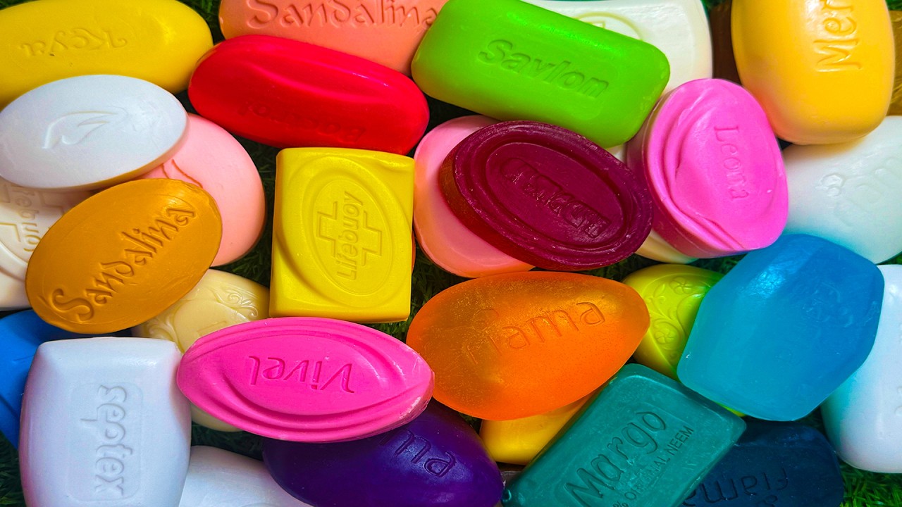 SOAP opening HAUL Unpacking soap  Распаковка мыла  Notalking  ASMR SOAP 69