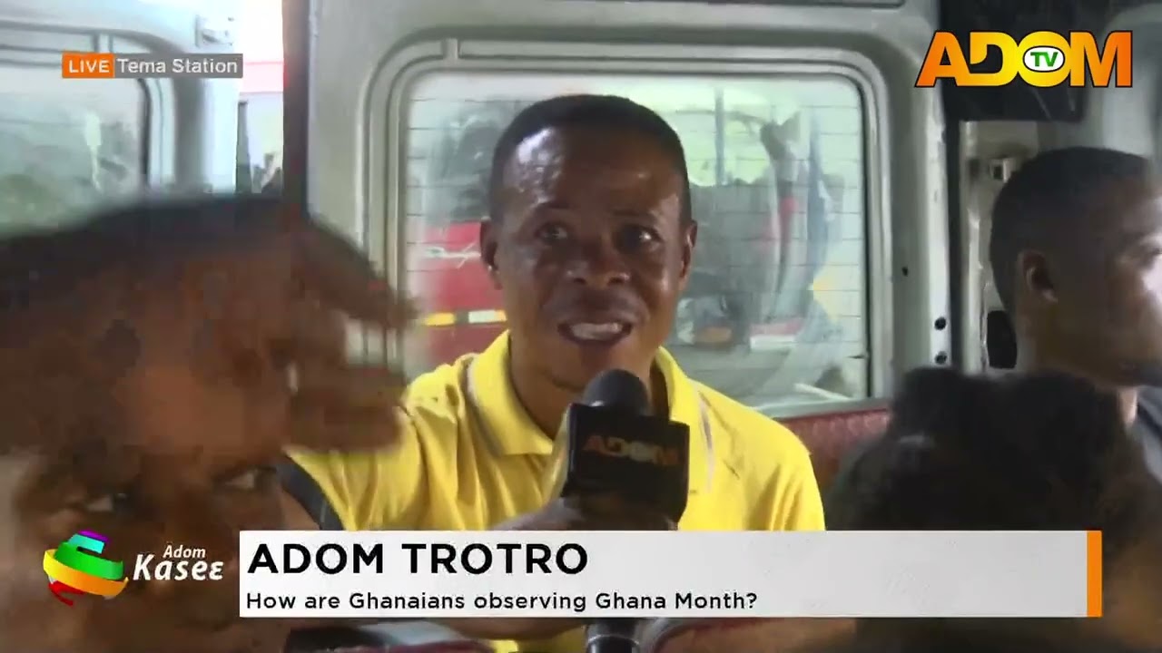 Adom Trotro: How are Ghanaians observing Ghana Month? - Premtobre Kasee on Adom TV (02-03-26)