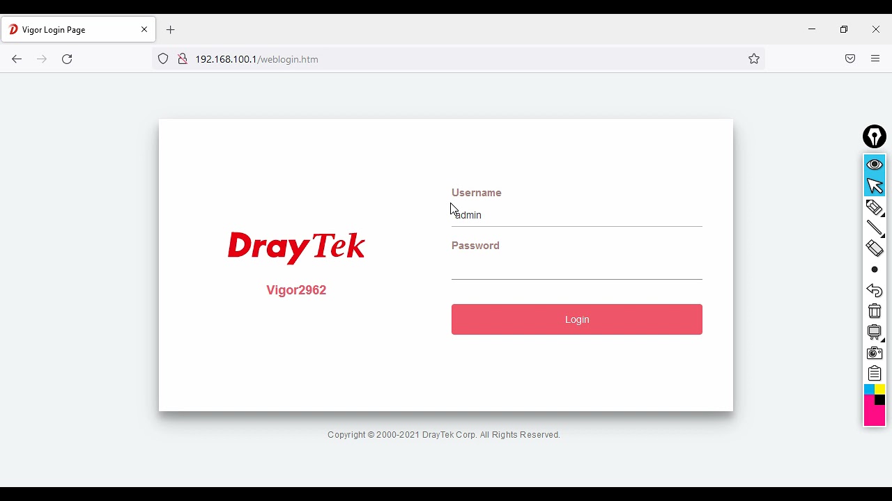 Настройка LAN и WAN на DrayTek Vigor 2962