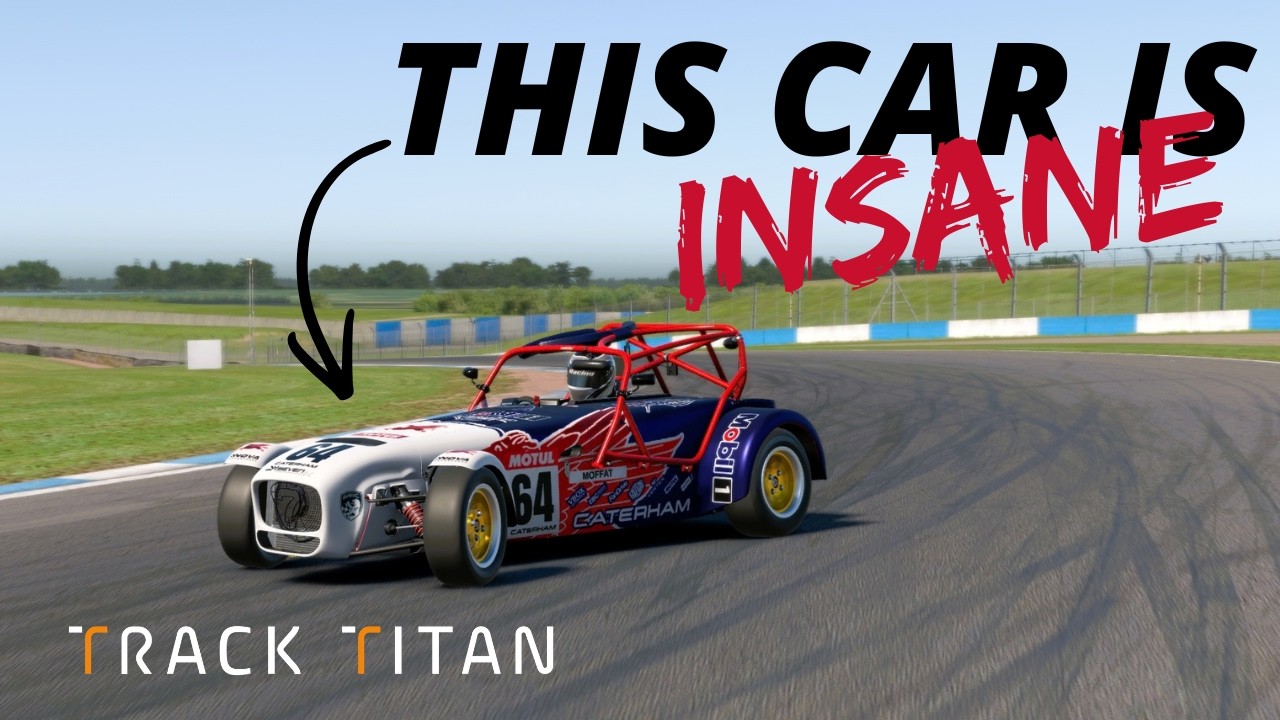 Как управлять новым Caterham 420R в iRacing