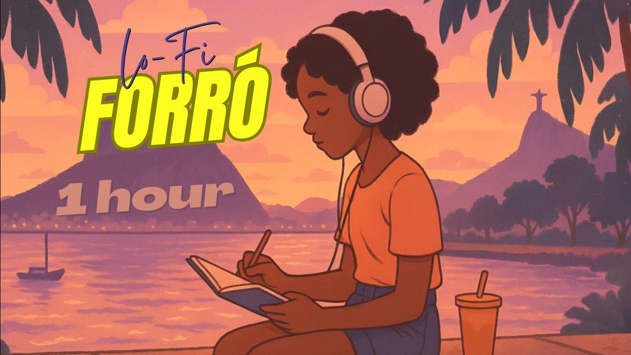 Forró Lofi 🌴 Ambient Study Focus Music 🎵 [beats to relax/study to] 1 hour