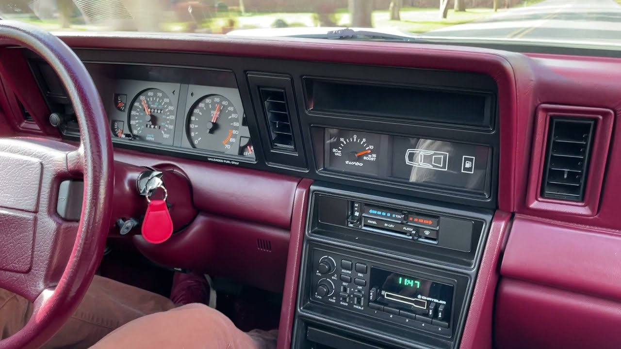 1989 Daytona Turbo II Drive