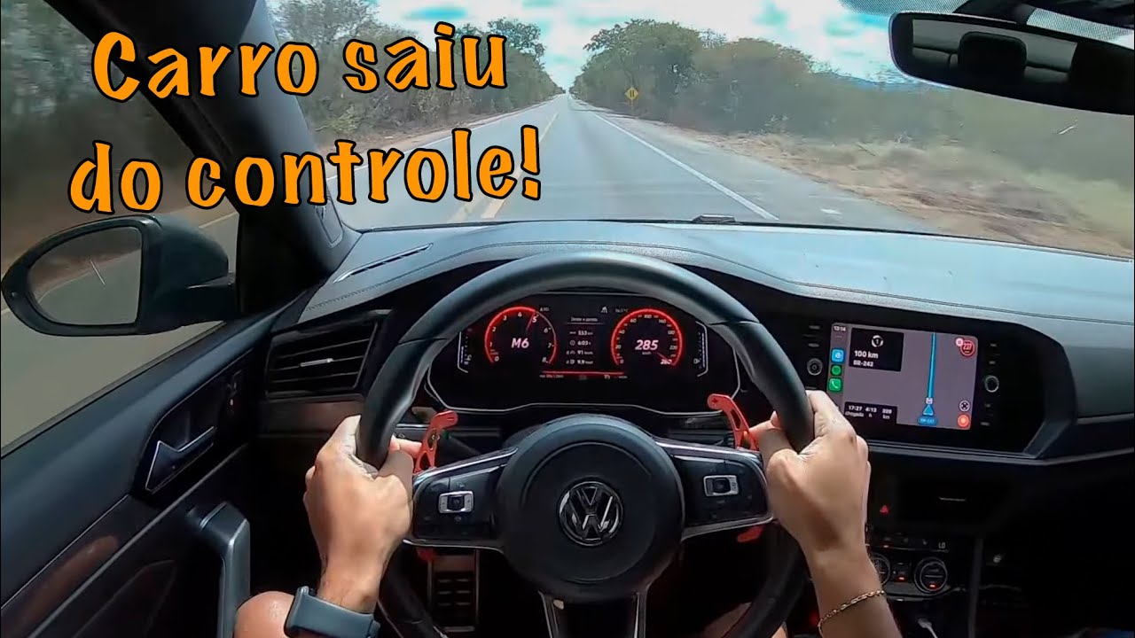 ACELEREI TUDO QUE DEU NO JETTA GLI - (Deu muito errado!)