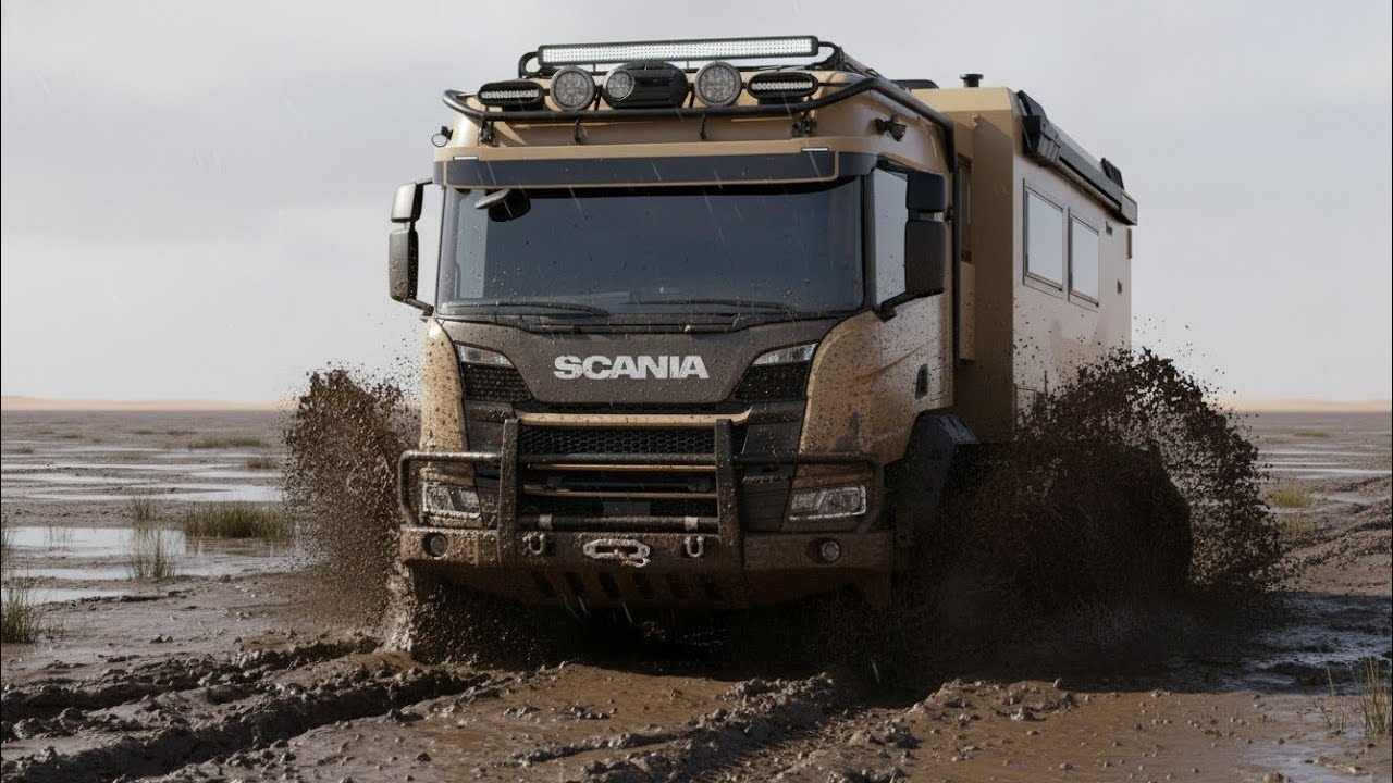 This 2027 Scania 6×6 Just DESTROYED the Desert… Nothing Can Stop It!