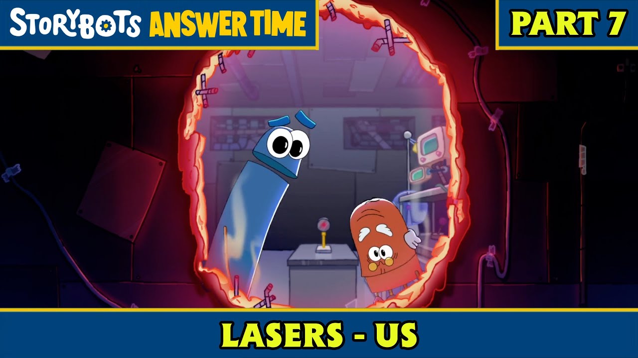 Lasers - US (Part 7/7) | StoryBots: Answer Time