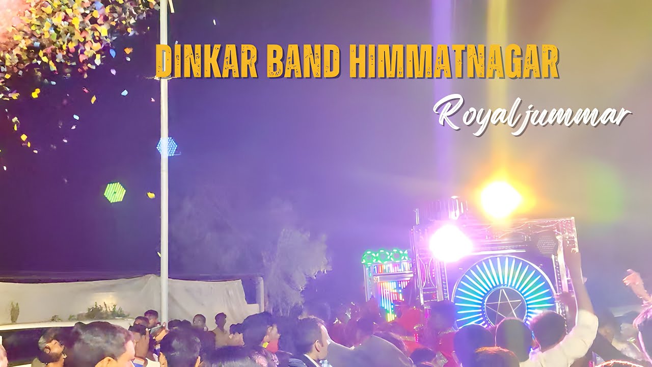 Janta Dinkar Band Himmatnagar | Kala Kauwa Song | wedding lighting | Royal Goral