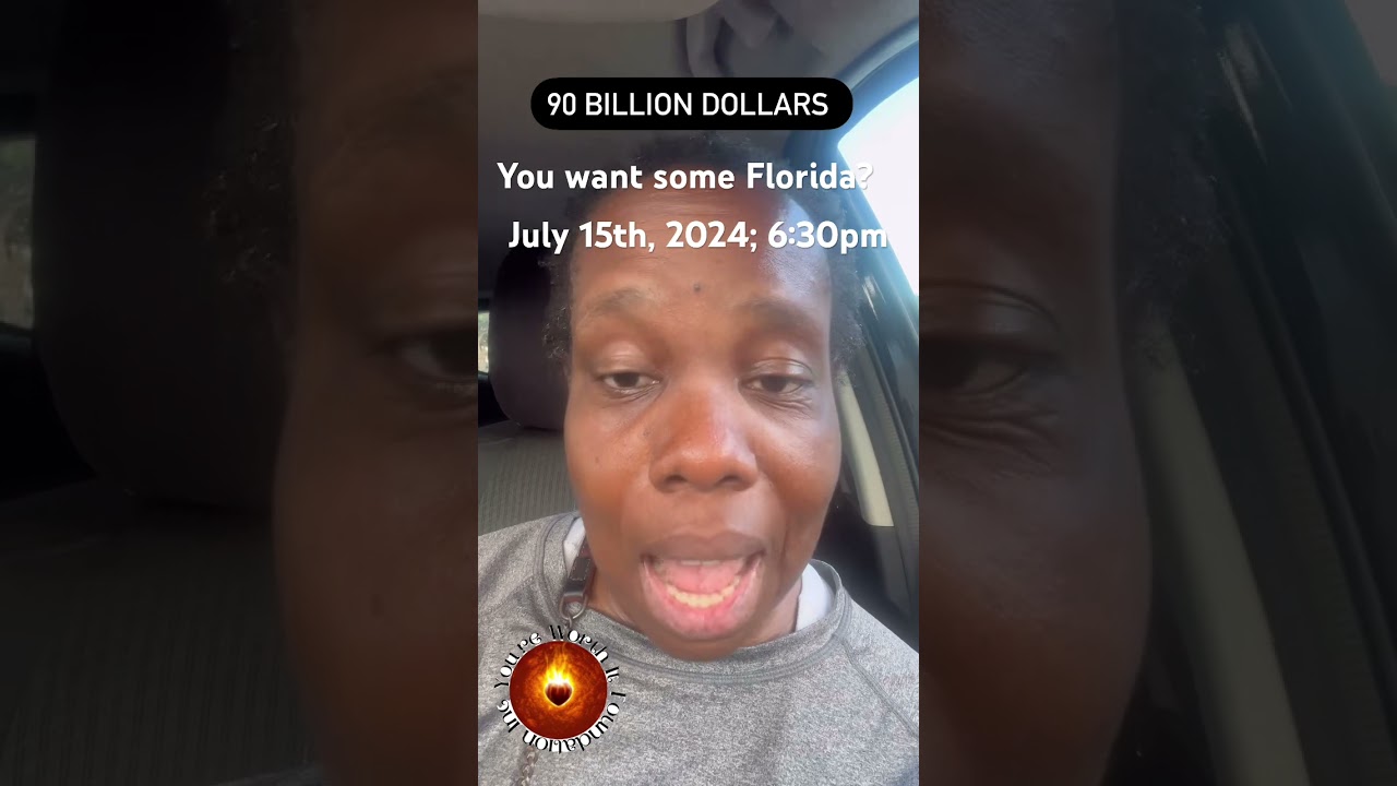$90 Billion Dollars, Florida, you want some? Join us eventbrite. 