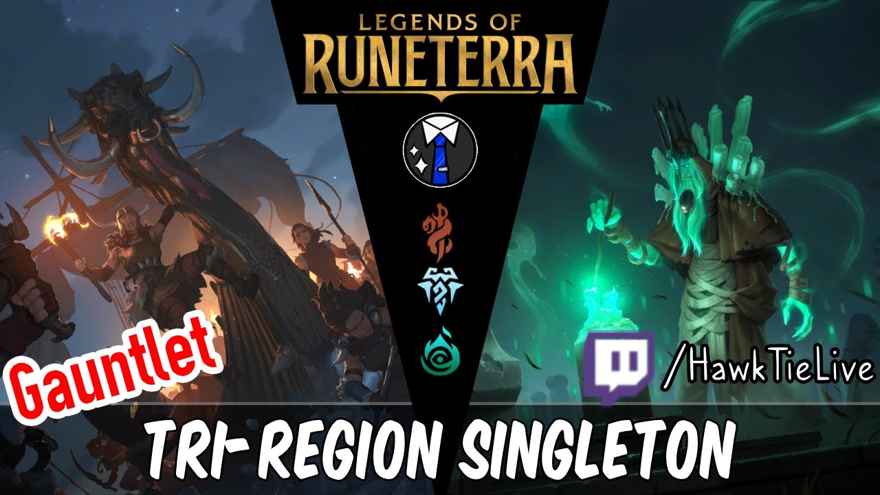 Tri-region Singleton Midrange w/ Bilgewater, Freljord, and Shadow Isles l Legends of Runeterra LoR