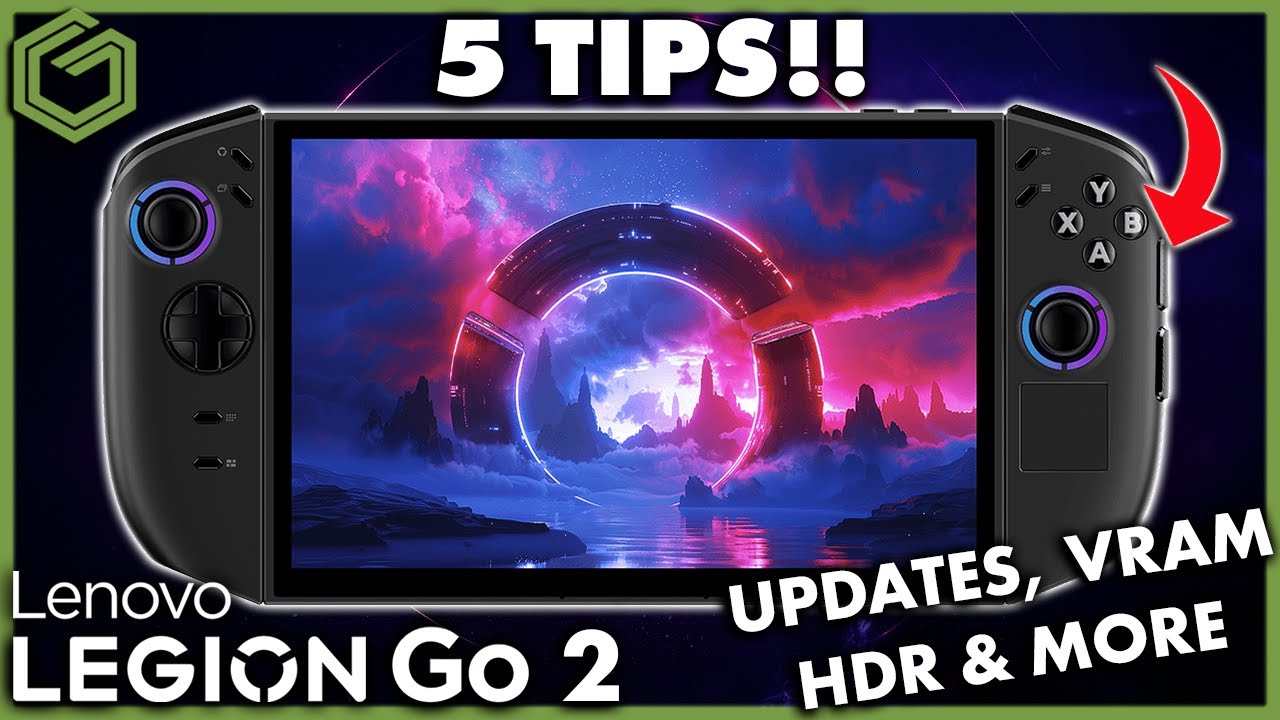 Советы по Lenovo Legion Go 2, которые нужны каждому геймеру!