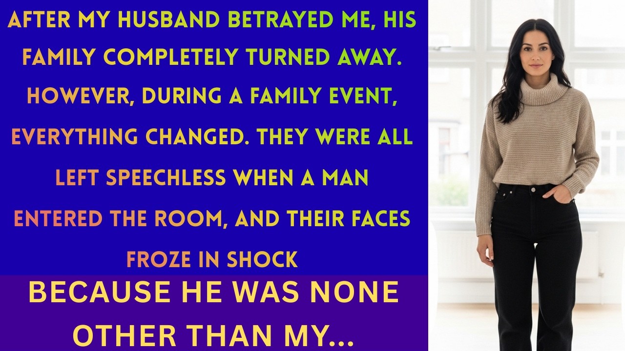 My husband cheated, his family disowned me, but they never knew who I really was.