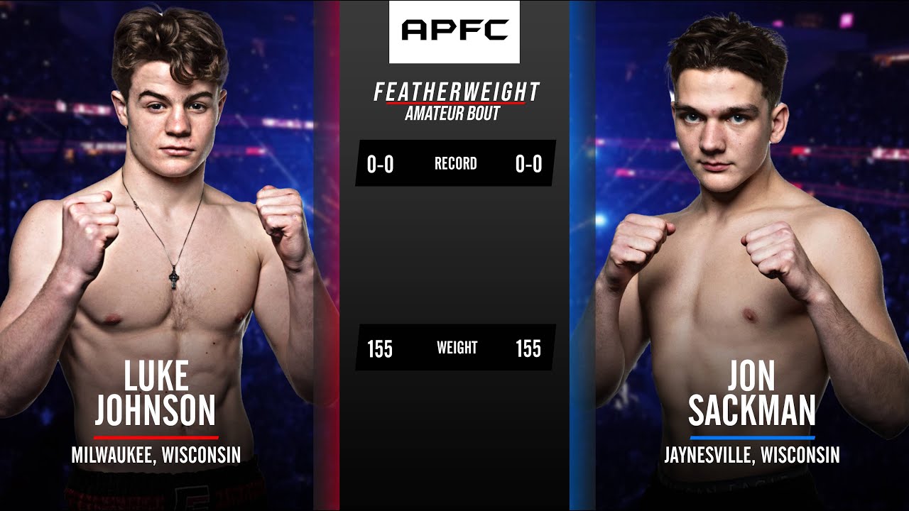 APFC 3: JON SACKMAN vs LUKE JOHNSON | INCREDIBLE 